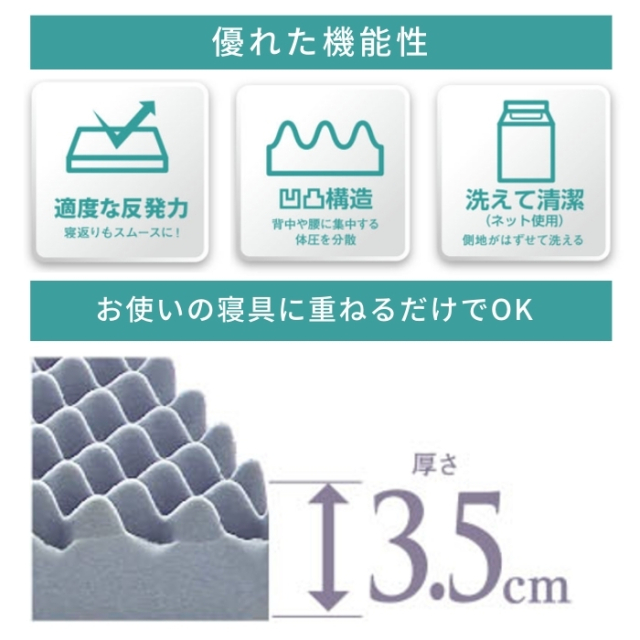 西川の快眠マットレス